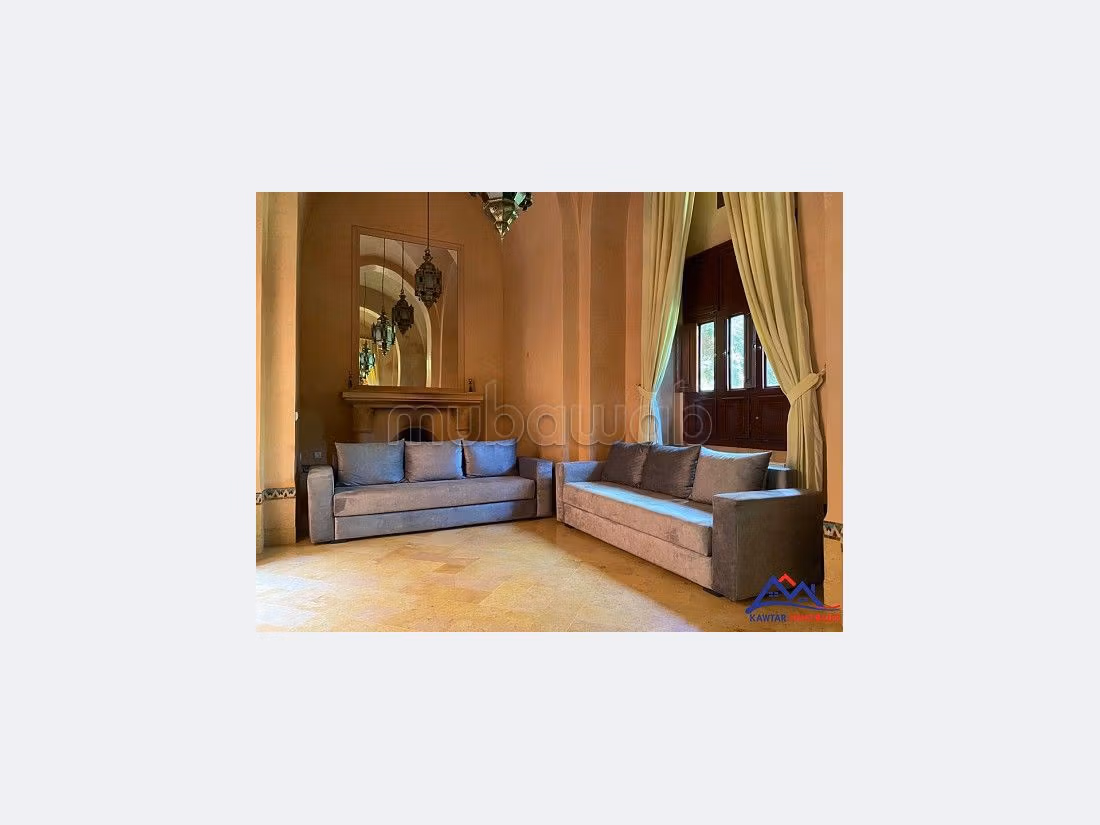 Magnífica villa en alquiler en Route de Ouarzazate. 4 bonitas habitaciones. Cocina equipada