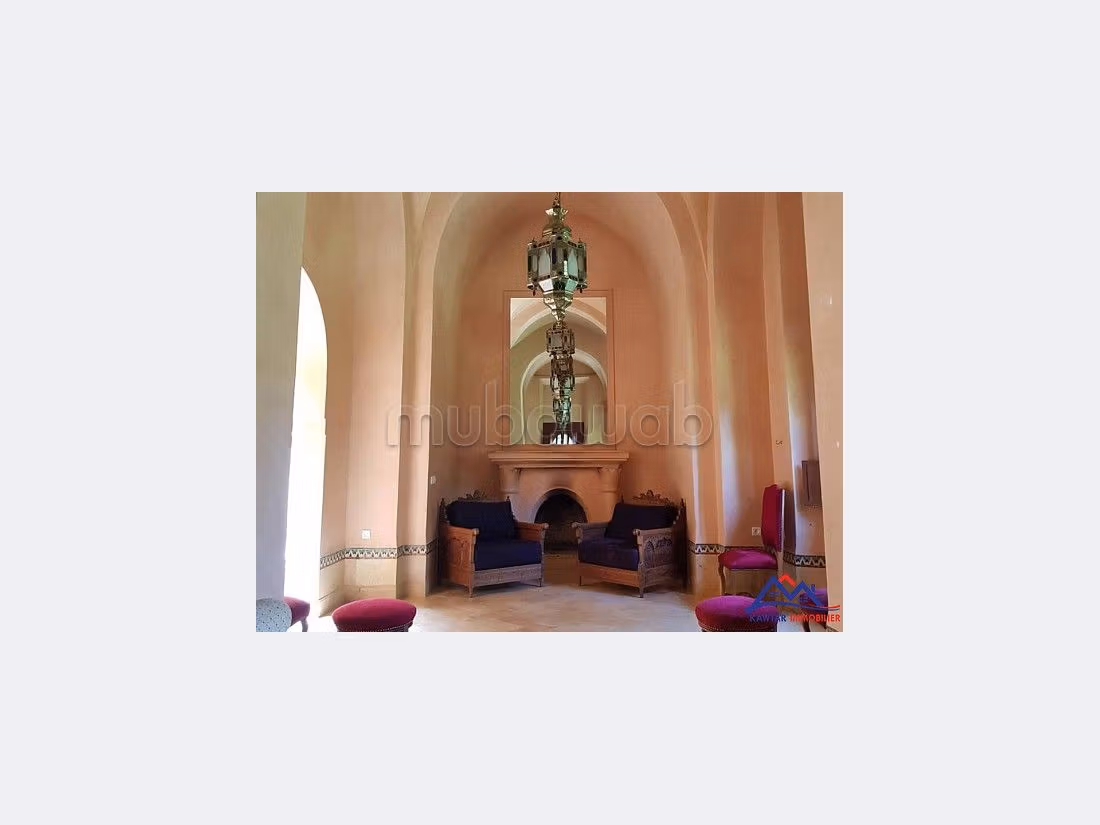 Magnífica villa en alquiler en Route de Ouarzazate. 4 bonitas habitaciones. Cocina equipada