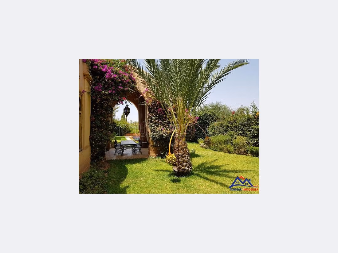 Magnífica villa en alquiler en Route de Ouarzazate. 4 bonitas habitaciones. Cocina equipada