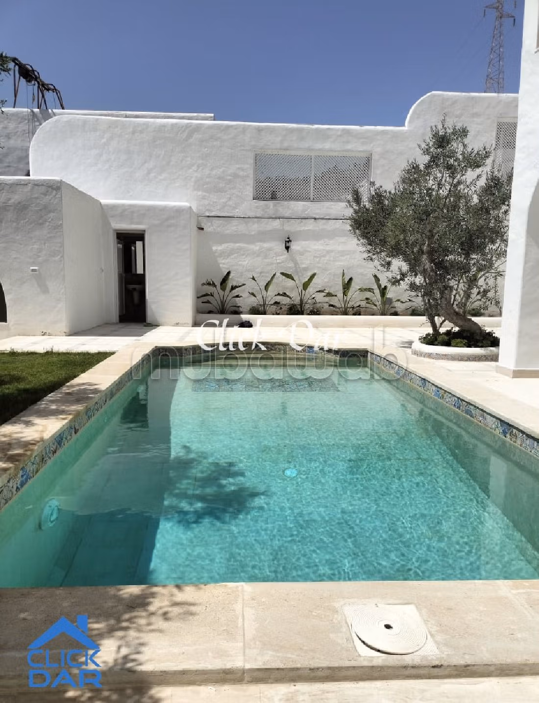 Villa piscine à vendre à Hammamet Nord