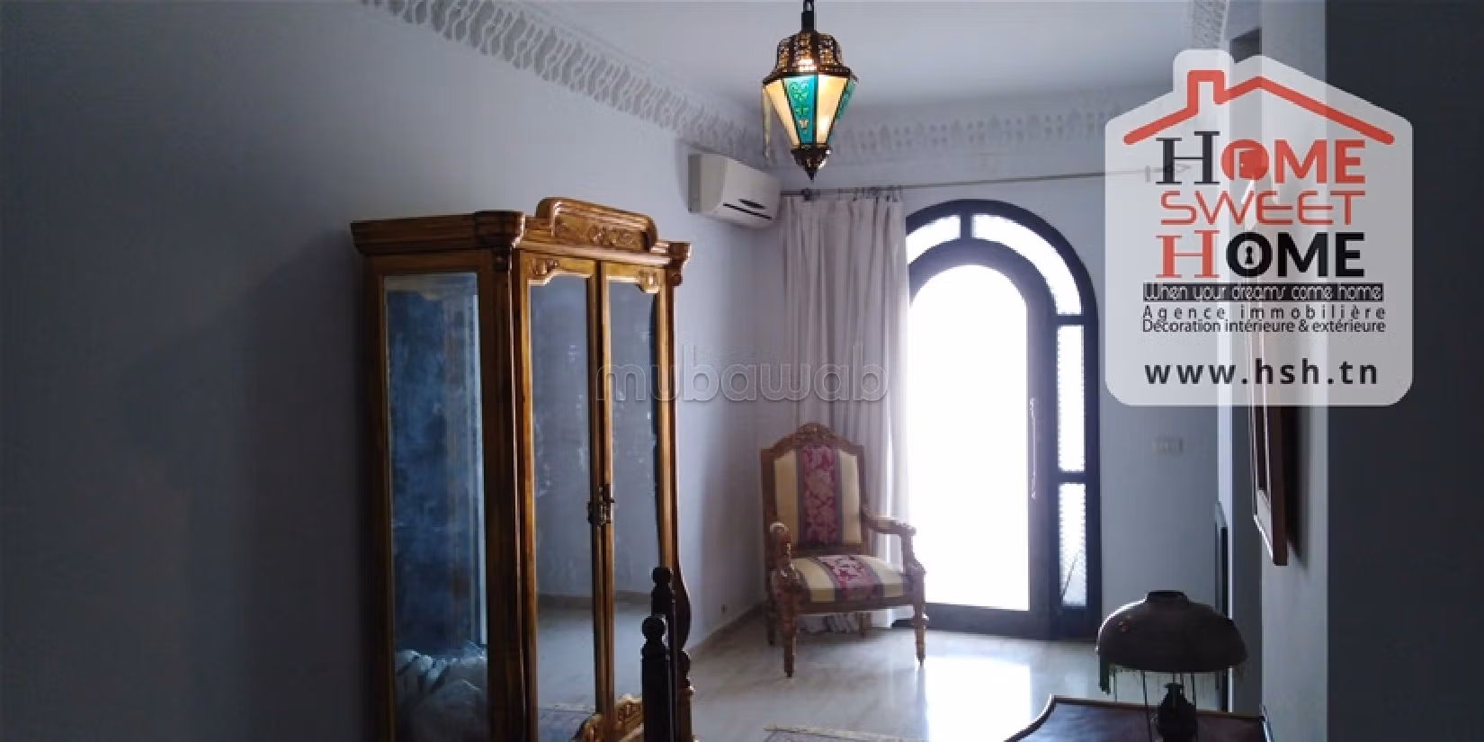 Luxury Villa for rent in Carthage. Area 360 m². New furniture