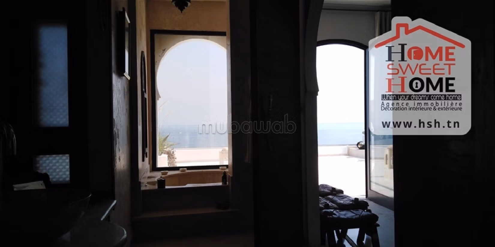 Luxury Villa for rent in Carthage. Area 360 m². New furniture
