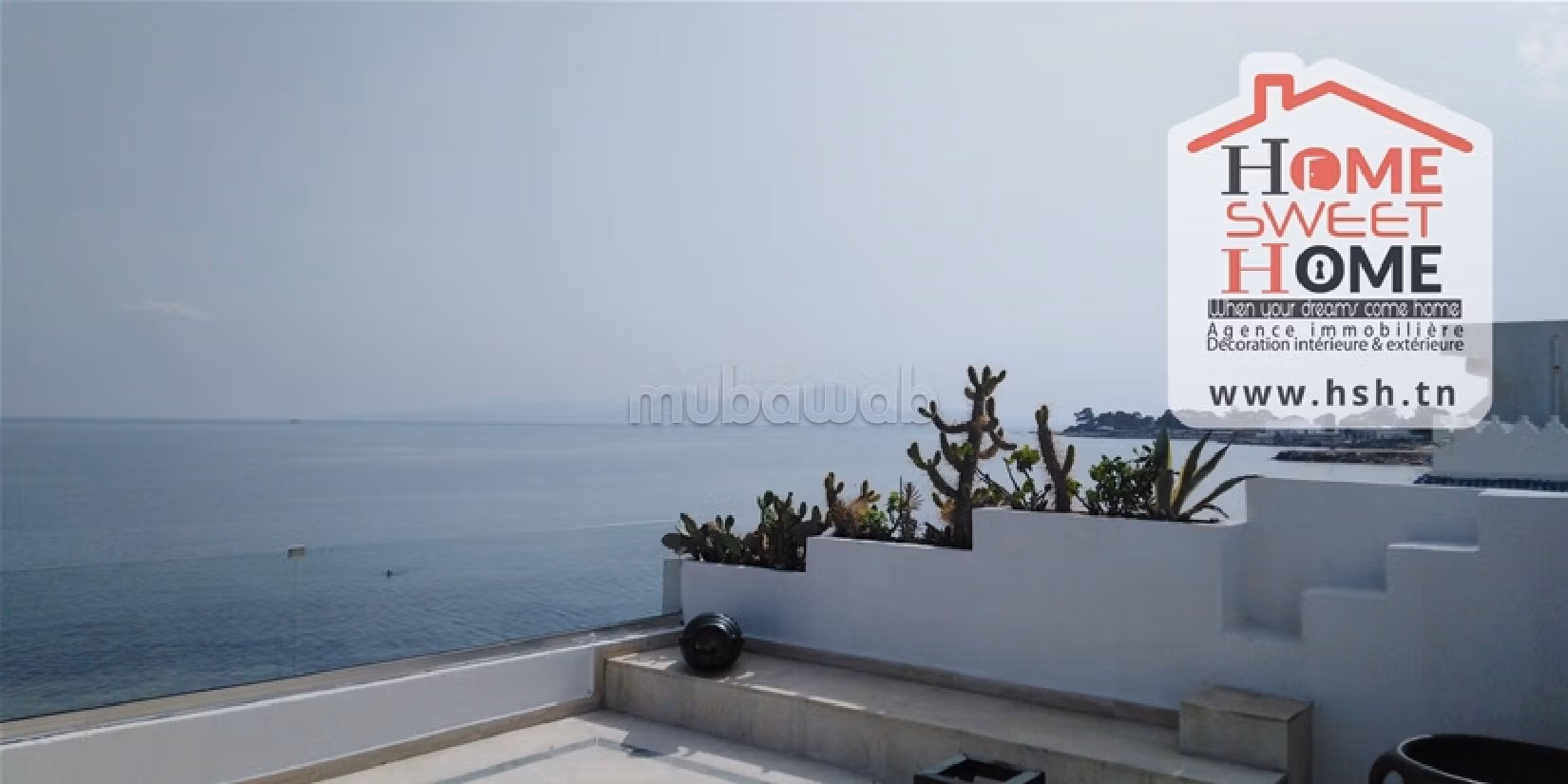 Luxury Villa for rent in Carthage. Area 360 m². New furniture