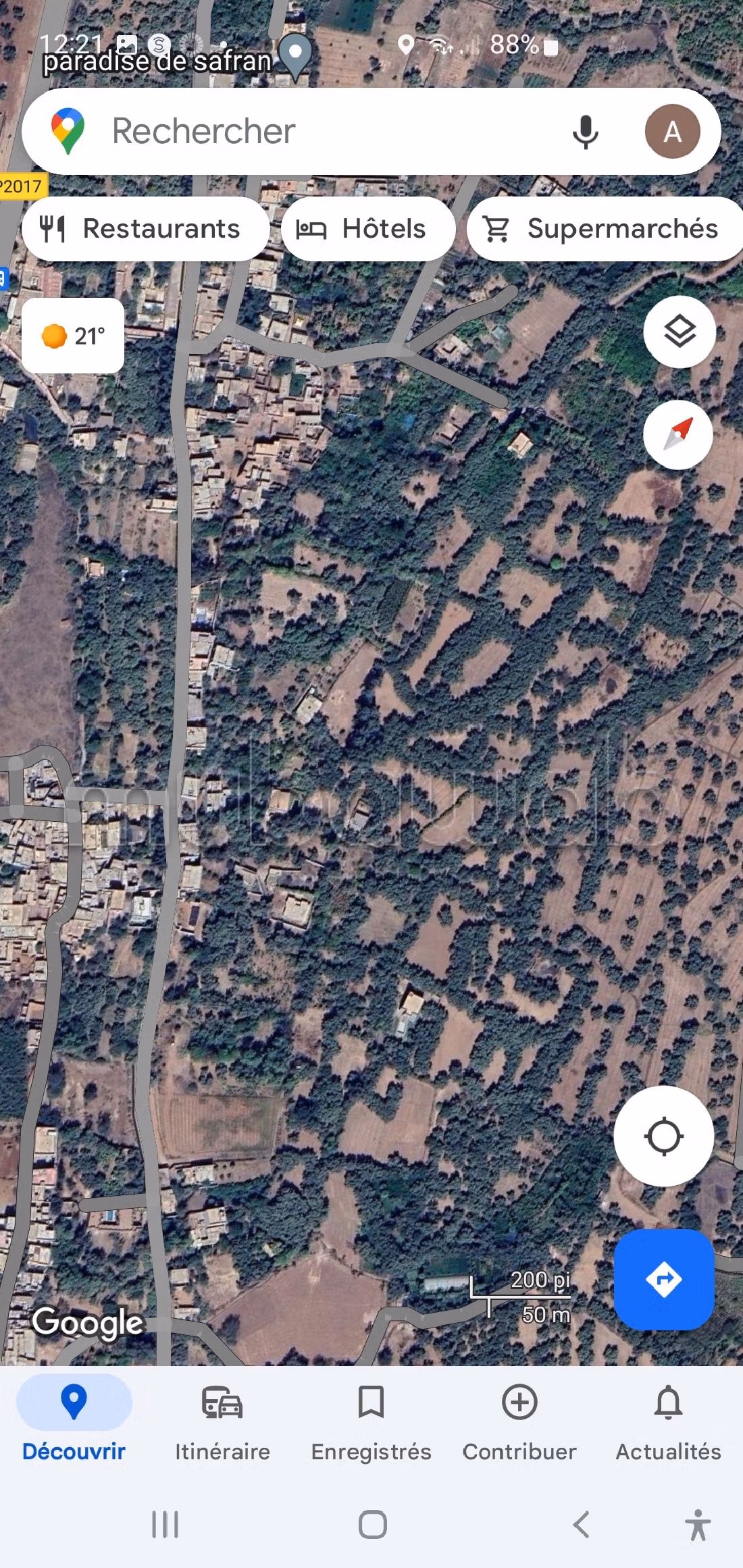 Maison pour ventr dans une espace natrule