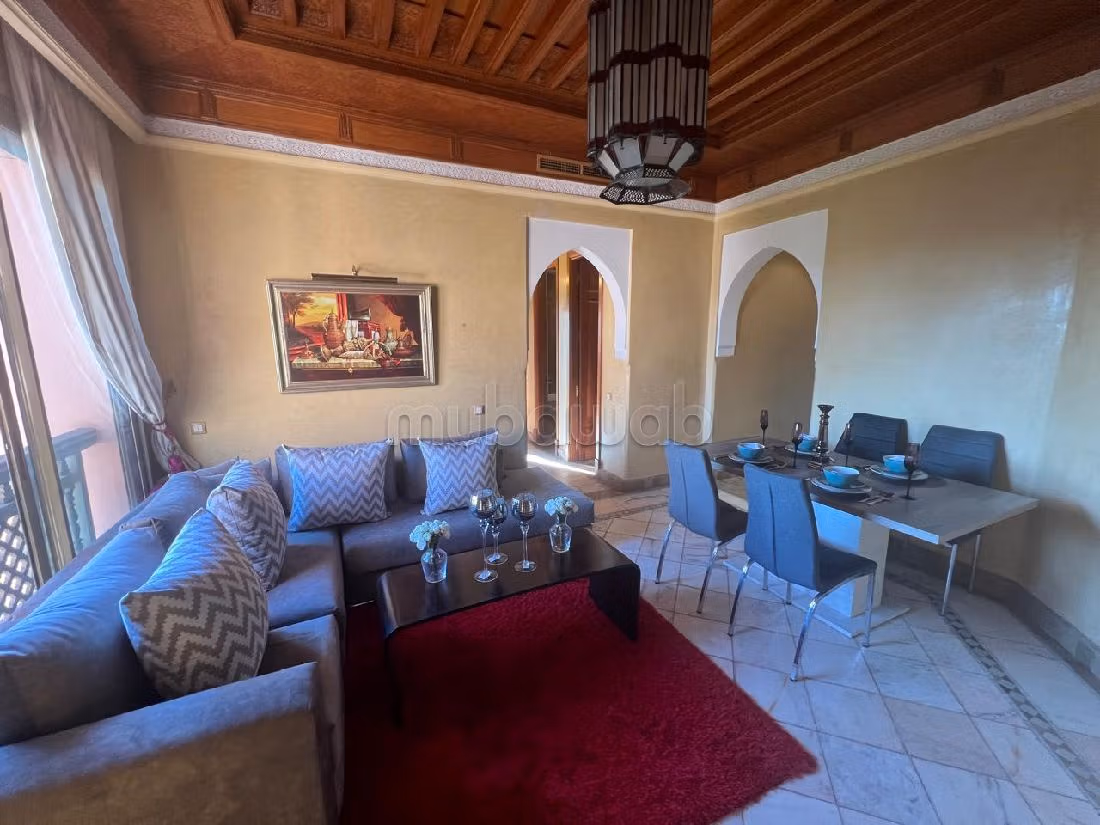 Magnifique appartement à louer à la Palmeraie Marrakech