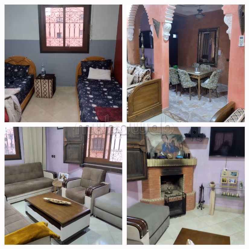 Te koop: huizen in Mhamid. 7 Slaapkamers. Rustige omgeving met uitzicht op de bergen, dubbel glas