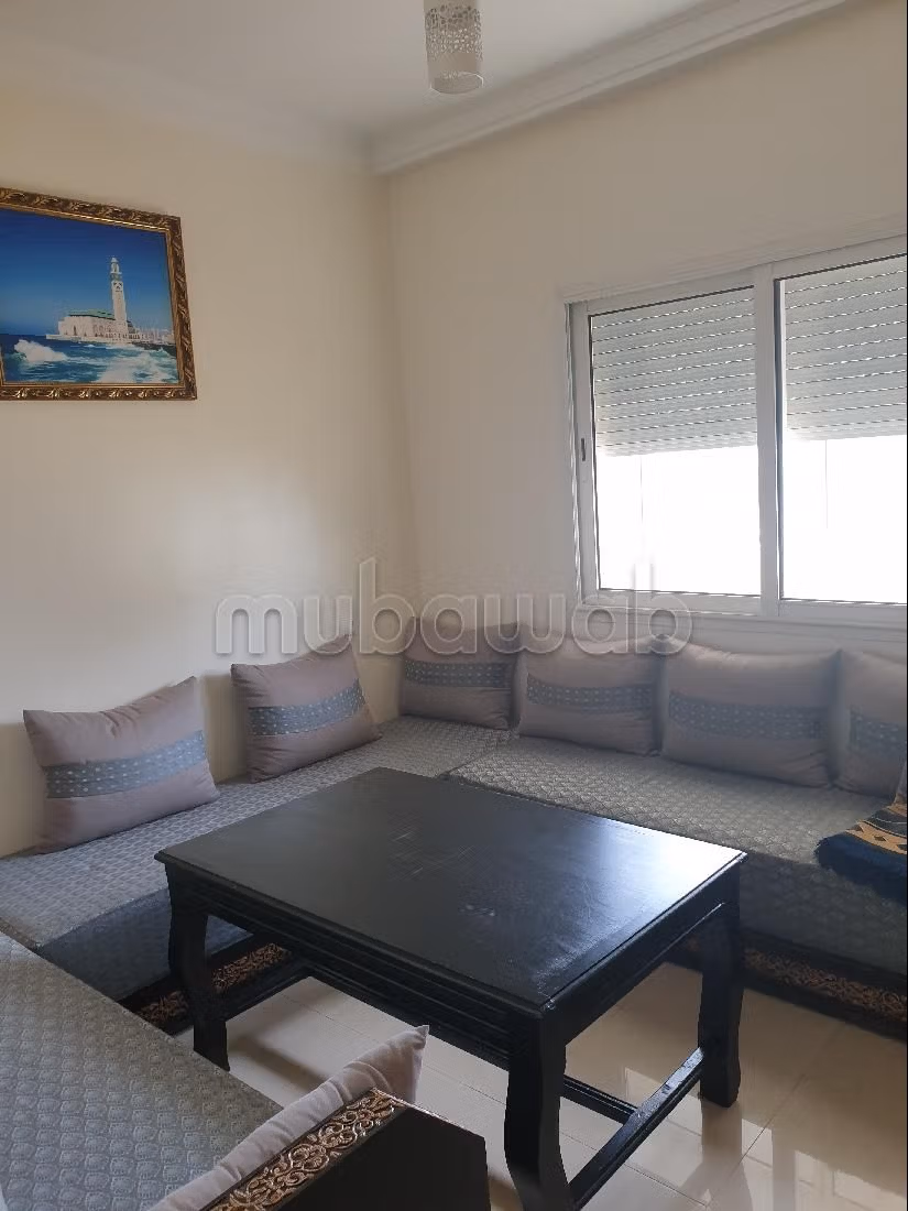 استئجار شقة ب سيدي بليوط. 1 قطعة. مفروشة. 