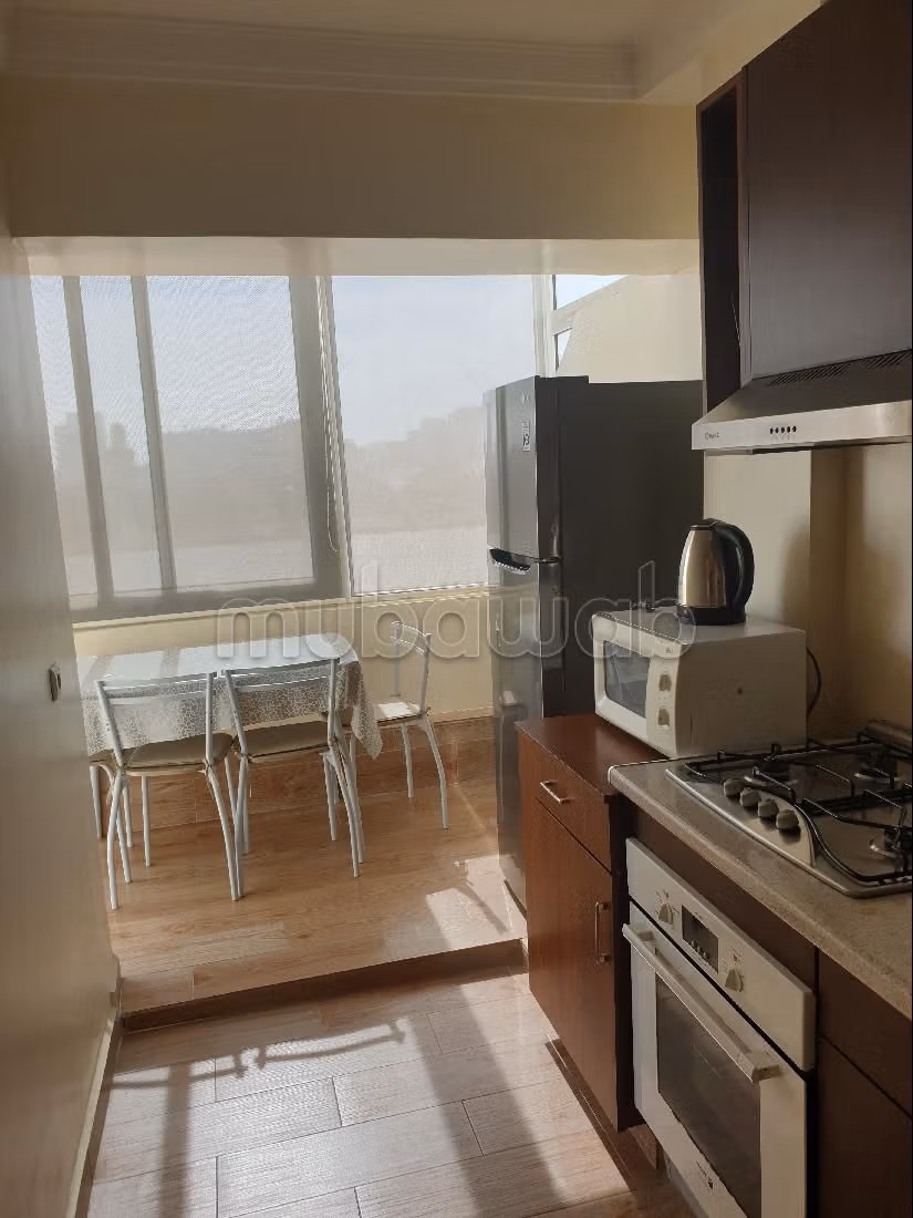 استئجار شقة ب سيدي بليوط. 1 قطعة. مفروشة. 