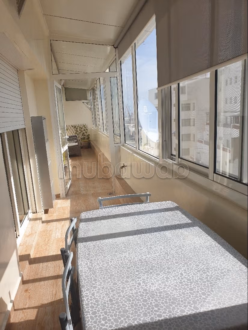 استئجار شقة ب سيدي بليوط. 1 قطعة. مفروشة. 