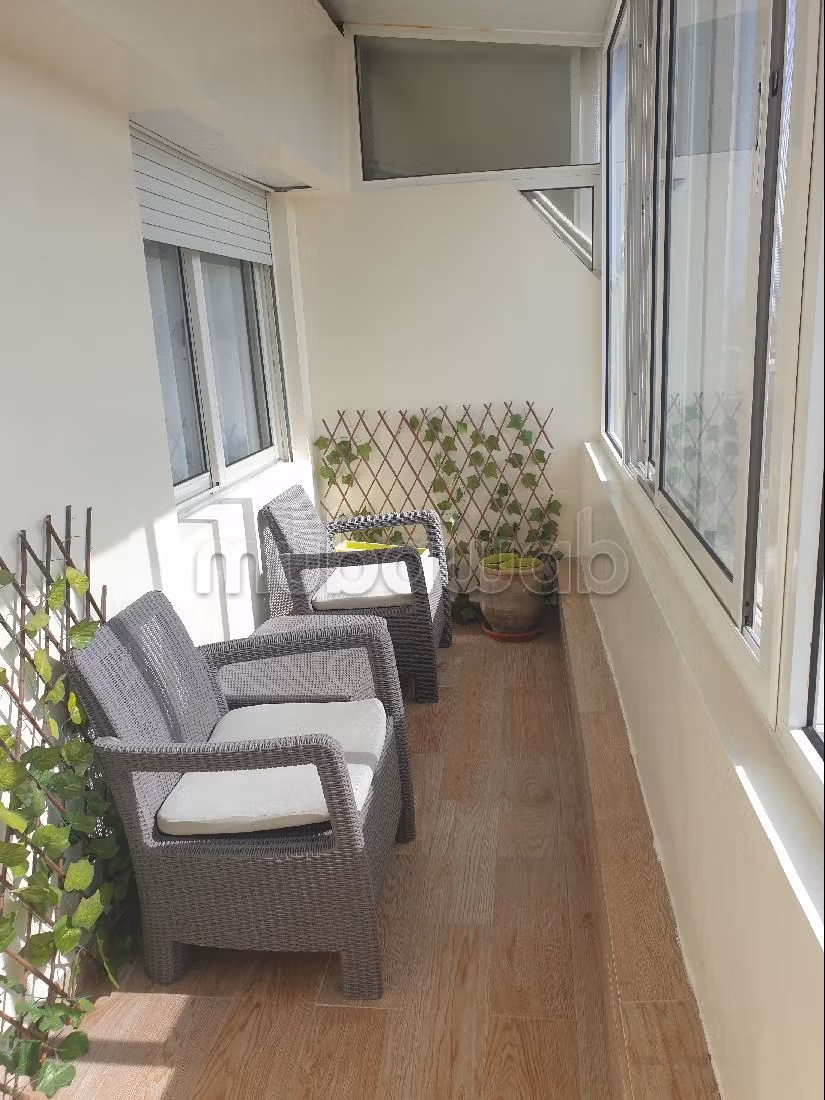 استئجار شقة ب سيدي بليوط. 1 قطعة. مفروشة. 