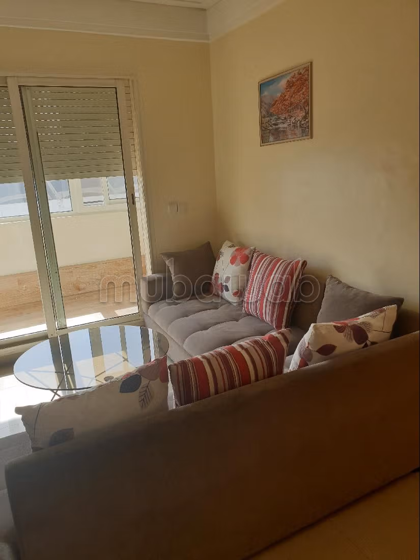 استئجار شقة ب سيدي بليوط. 1 قطعة. مفروشة. 