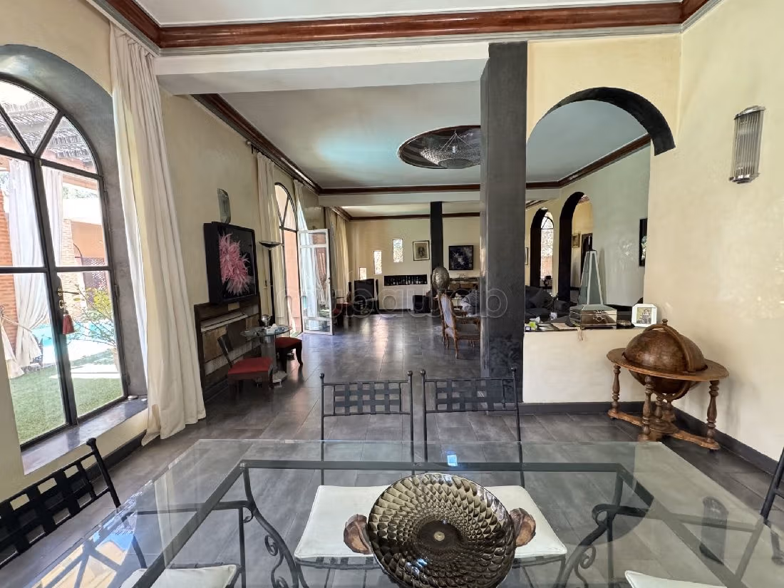 Villa de Luxe sur Golf Amelkis, Marrakech – Sans Vis à Vis, Piscine et 5 Suites