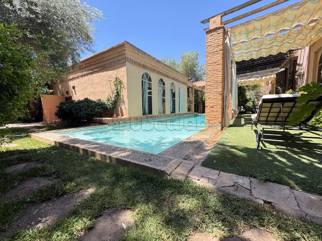 Villa de Luxe sur Golf Amelkis, Marrakech – Sans Vis à Vis, Piscine et 5 Suites