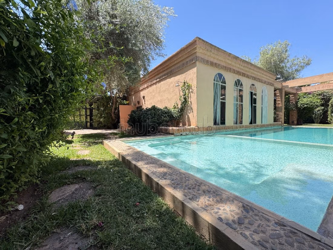 Villa de Luxe sur Golf Amelkis, Marrakech – Sans Vis à Vis, Piscine et 5 Suites