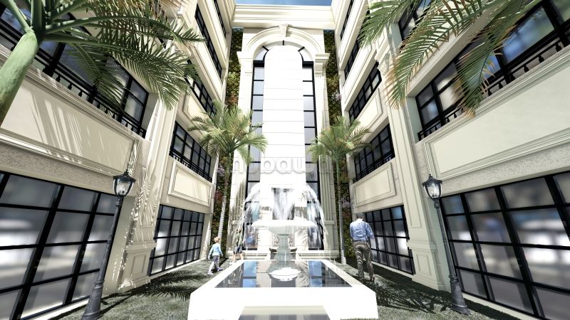 شقة رائعة للبيع ب المنزه 9. المساحة الكلية 117 م². صحن فضائي وباب متين وممتاز. 