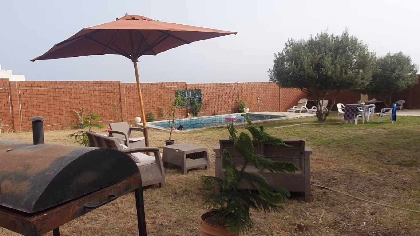 Location maison de vacances à Hammamet. Surface de 500 m². Terrasse et jardin