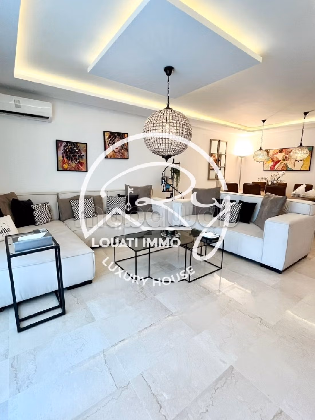 Beautiful apartment for sale in Chotrana 1. Area of 155 m². Reinforced door and central heating