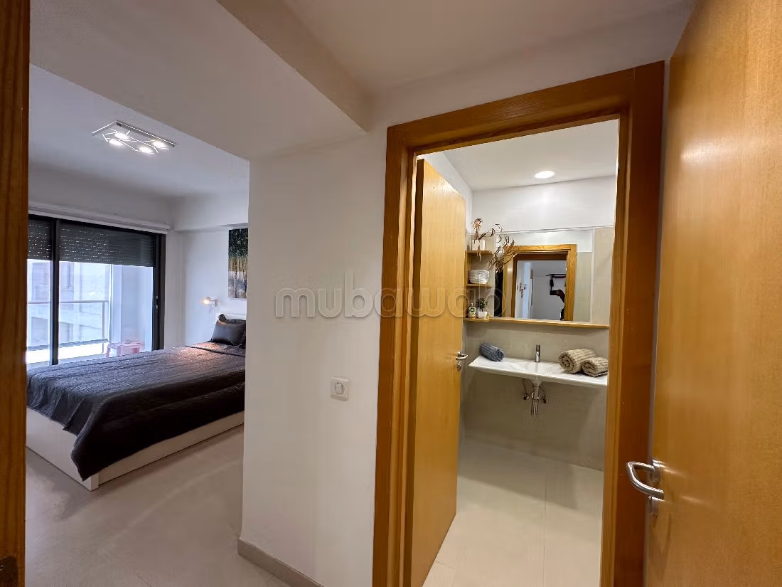 Appartements à louer à Talborjt. Superficie 100 m². Environnement calme avec vue sur la montagne, fenêtre double vitrage