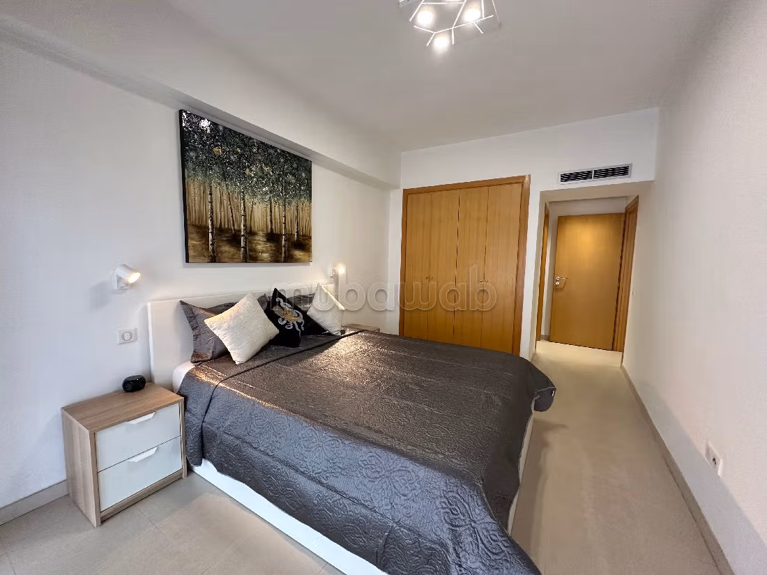 Appartements à louer à Talborjt. Superficie 100 m². Environnement calme avec vue sur la montagne, fenêtre double vitrage