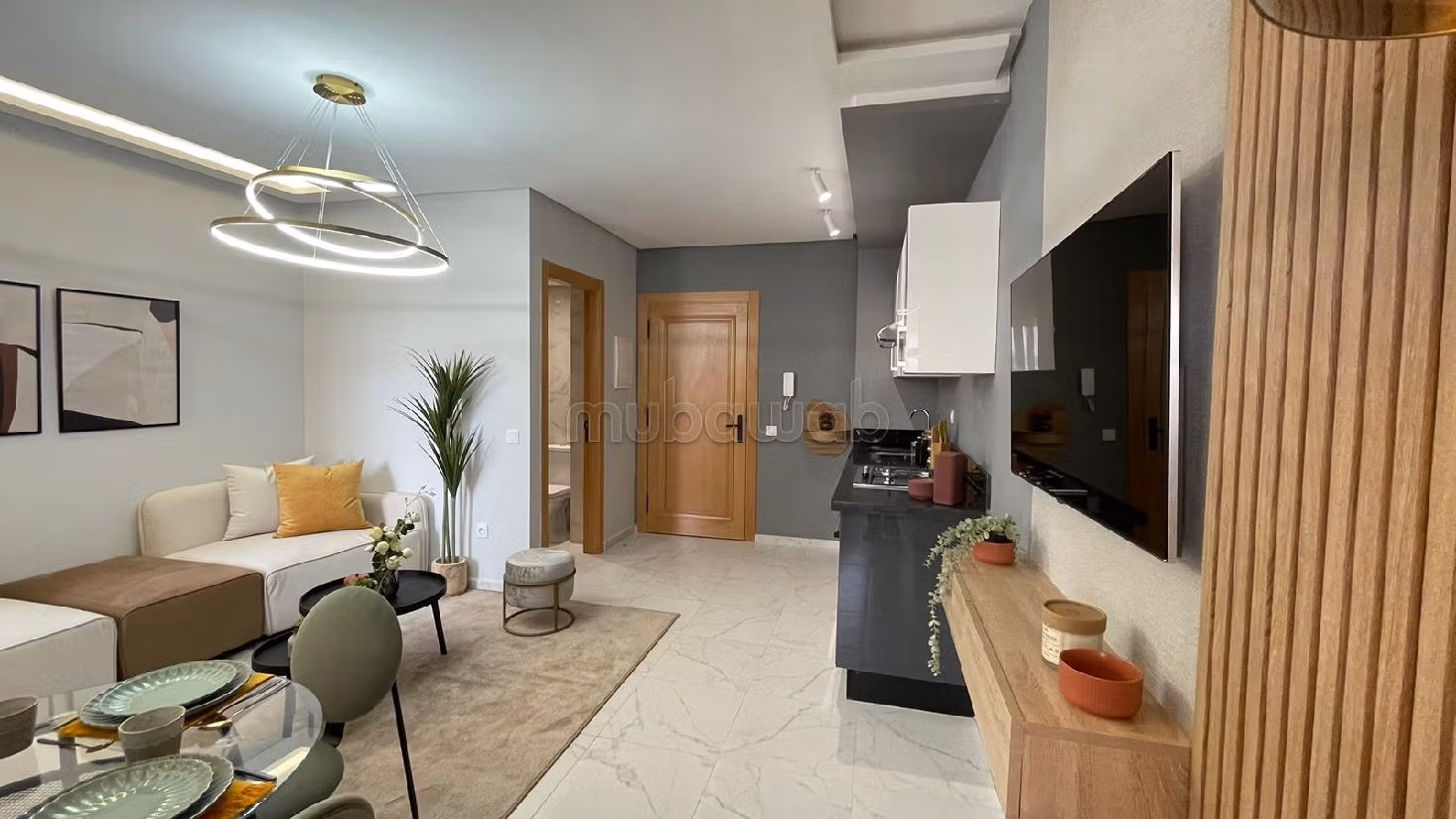 شقة جميلة للبيع ب الصخور السوداء. 1 غرفة. 