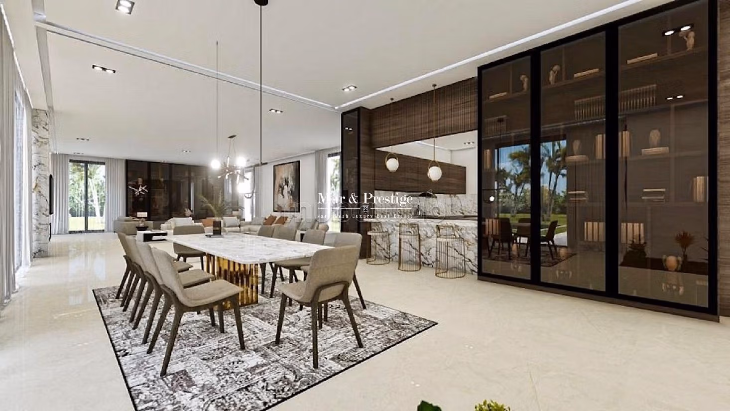 Vendita villa di lusso a Route de l'Ourika. Superficie 450 m². Protezione 24 ore su 24