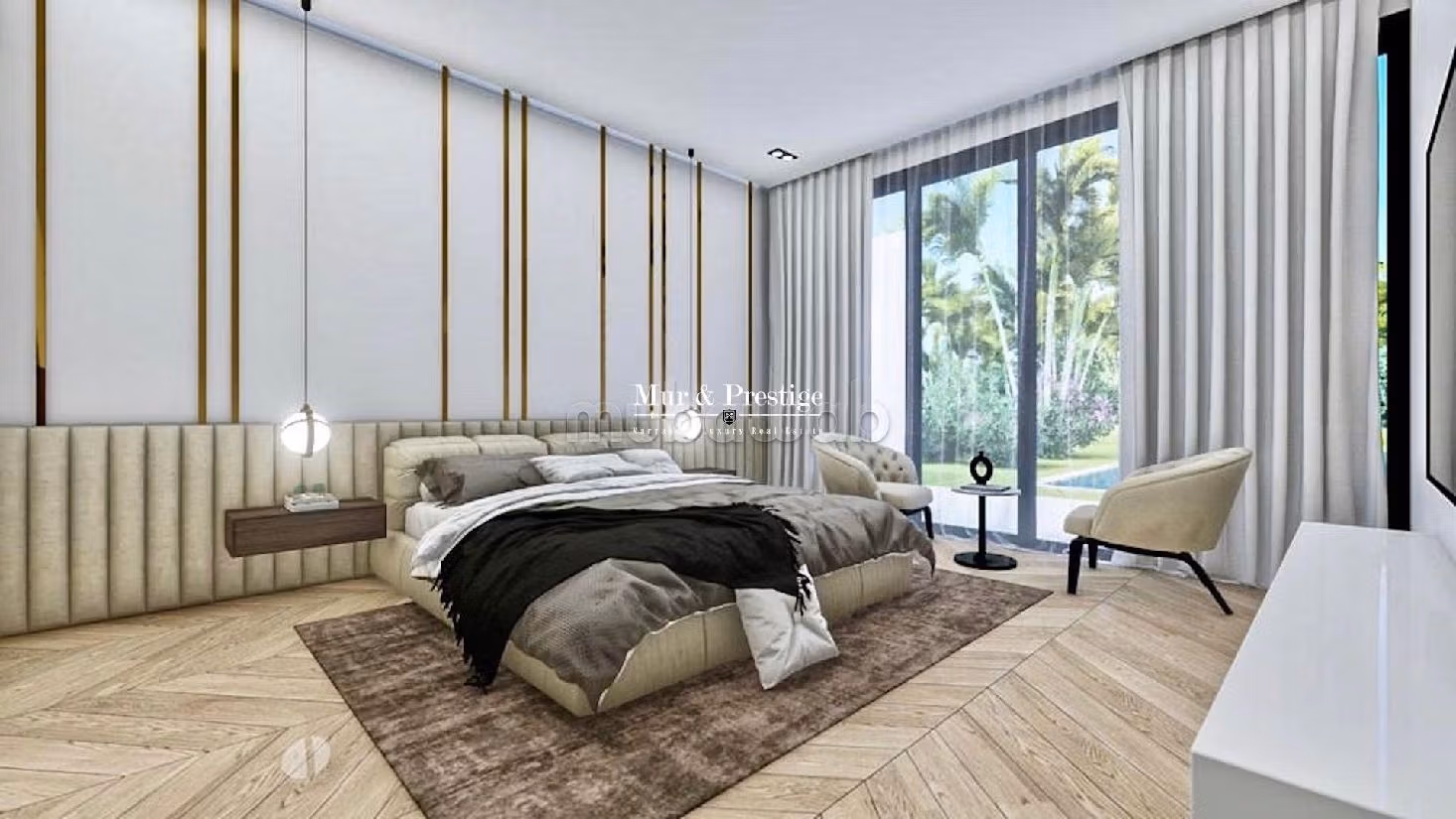 Vendita villa di lusso a Route de l'Ourika. Superficie 450 m². Protezione 24 ore su 24