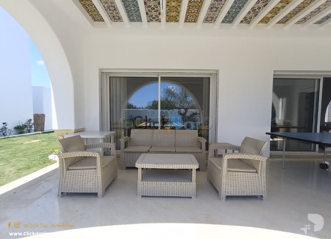 Villa S6 piscine Location estivale à Hammamet