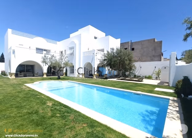 Villa S6 piscine Location estivale à Hammamet