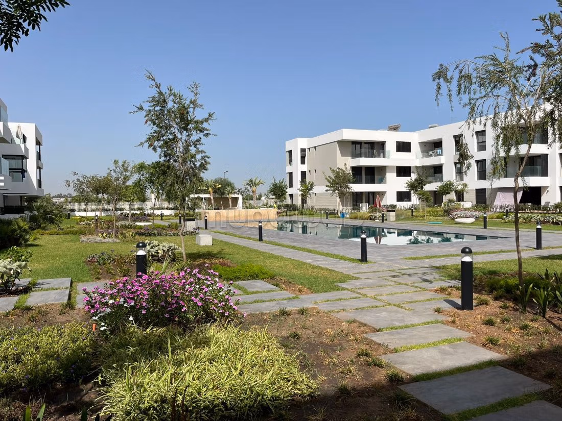 Huurappartementen beschikbaar in Bouskoura Ville. Oppervlakte 90 m². Airconditioning en conciërge