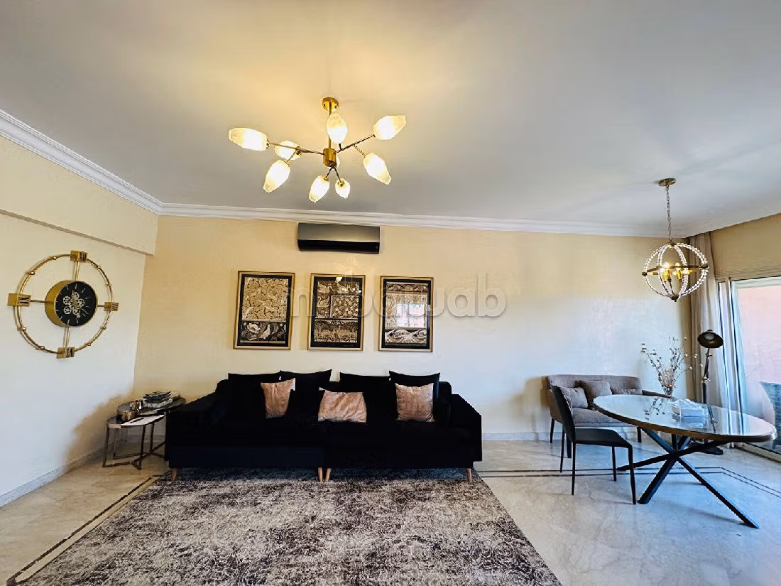 Affitto di uno splendido appartamento a Guéliz. 3 camere. arredato. 