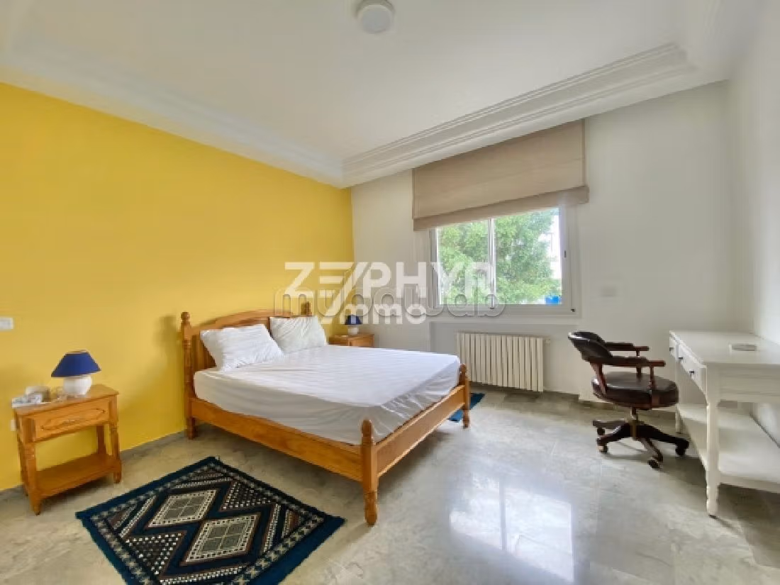 A louer un appartement S2 meublé à La Marsa