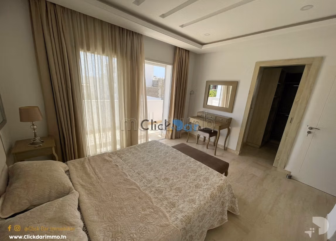 Villa avec piscine en S4 à Hammamet Nord