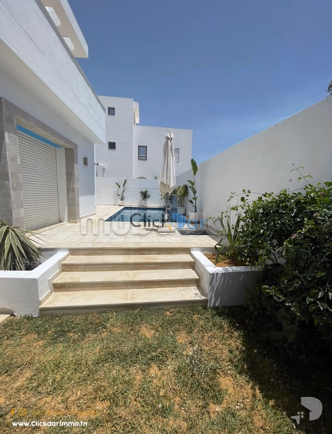 Villa avec piscine en S4 à Hammamet Nord
