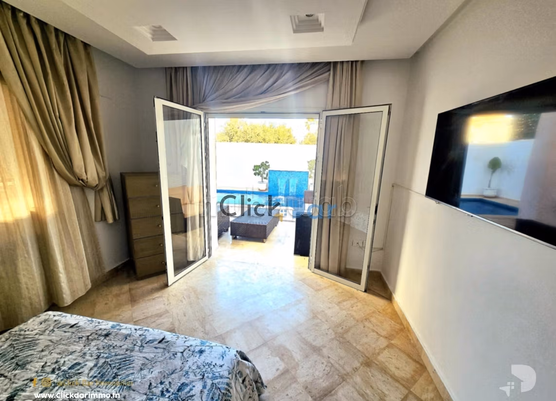 Villa avec piscine en S4 à Hammamet Nord