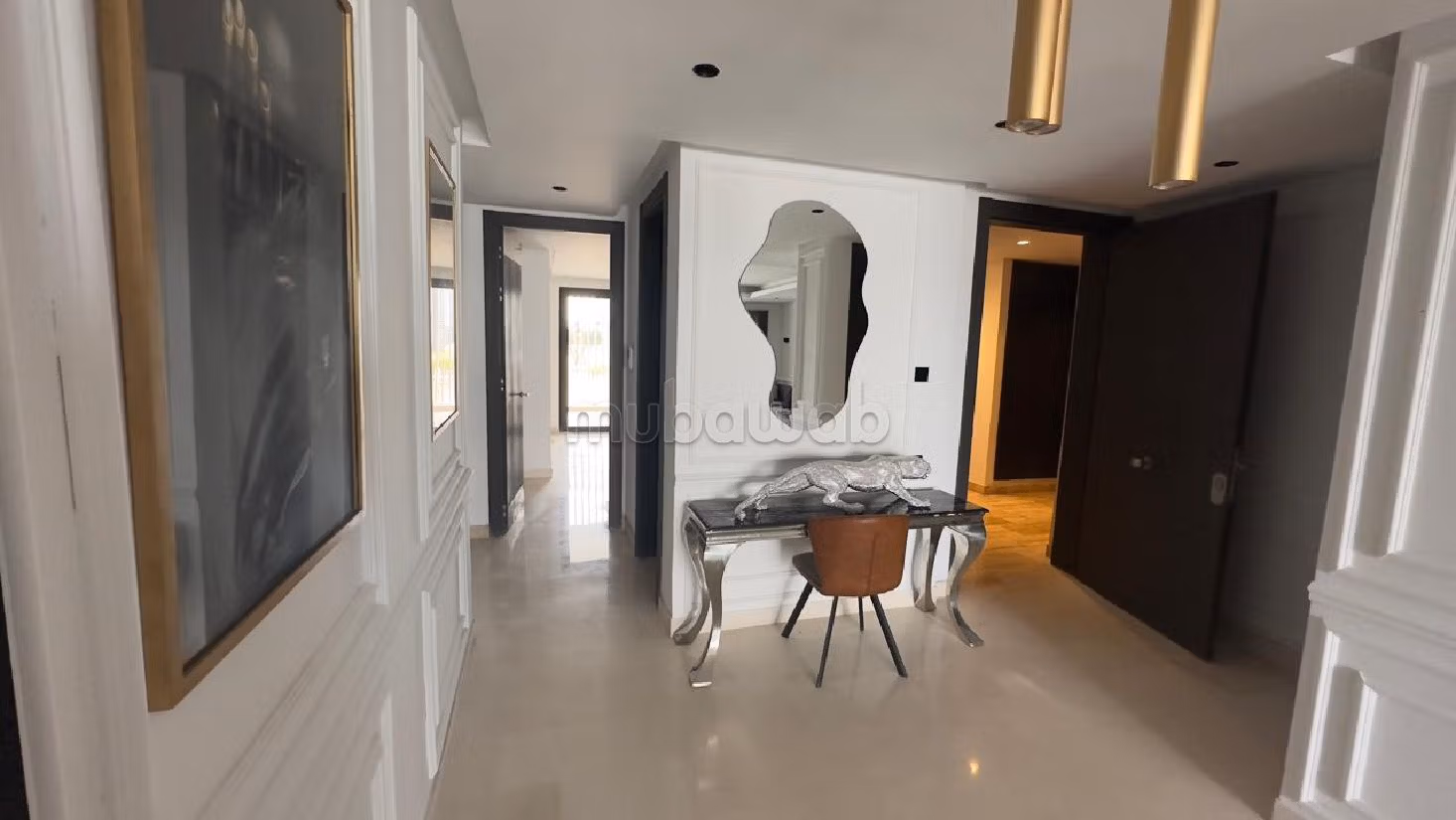 Affitto di uno splendido appartamento a Ain Diab. 4 locali spaziosi. Ammobiliato