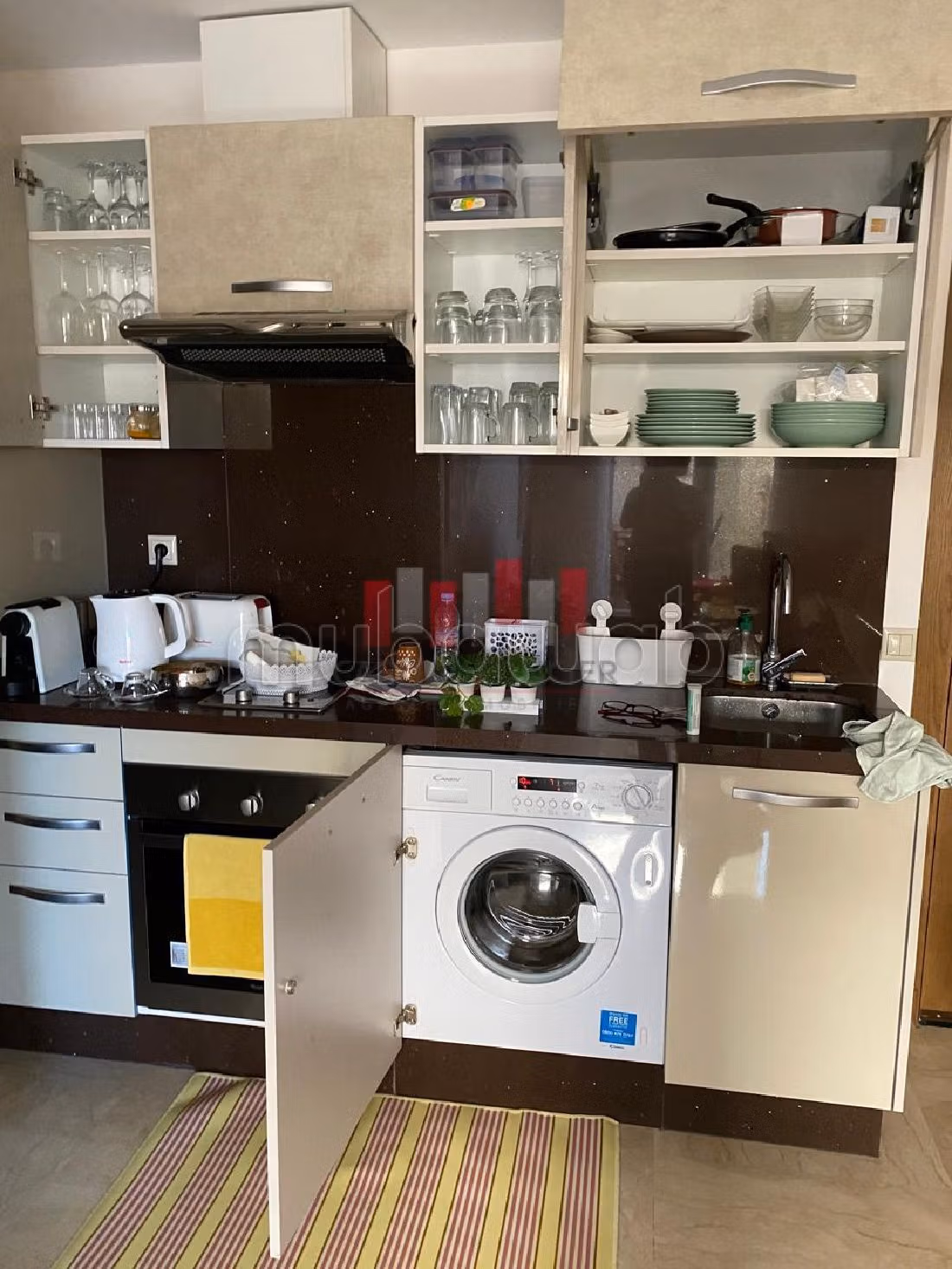 Piso en alquiler en Racine. Pequeña superficie 57 m². Con muebles