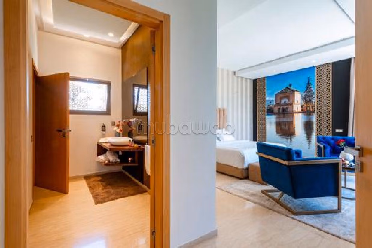 Villas y casas de lujo en alquiler en Route de l'Ourika. Pequeña superficie 400 m². Alquiler vacacional 1. 