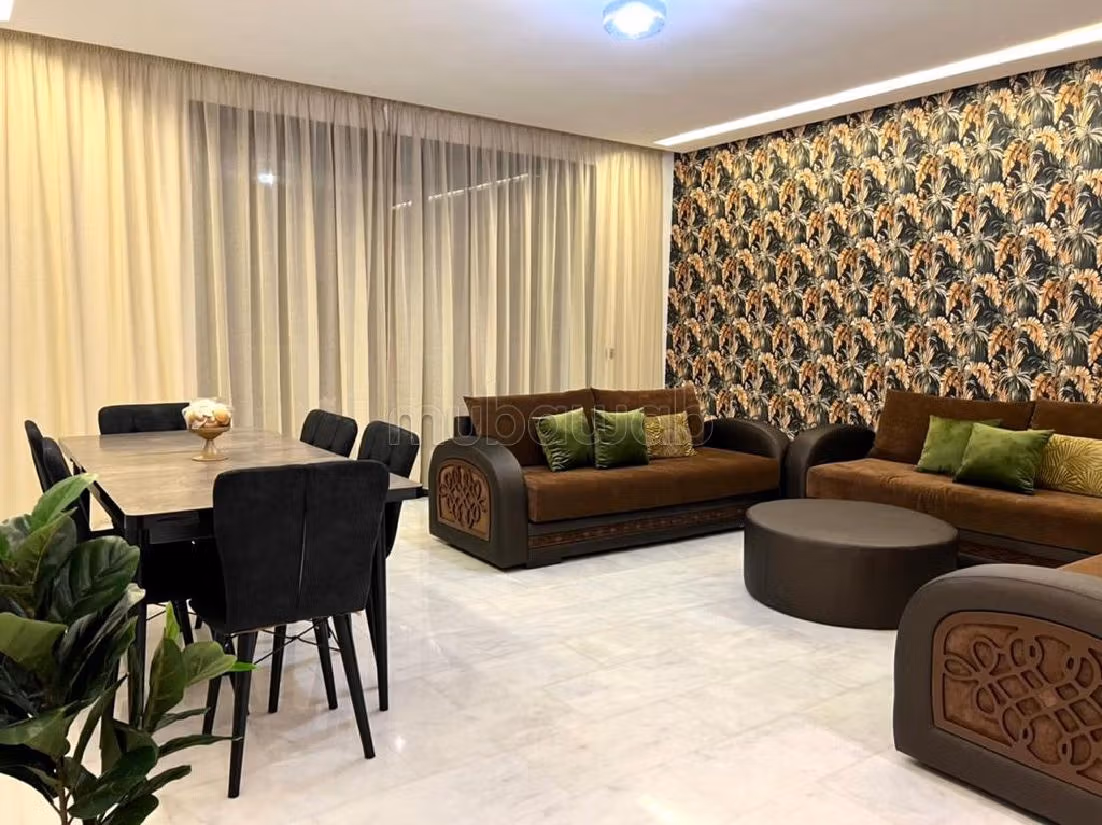 Rent this apartment in Casablanca Finance City. Area of 105 m². 