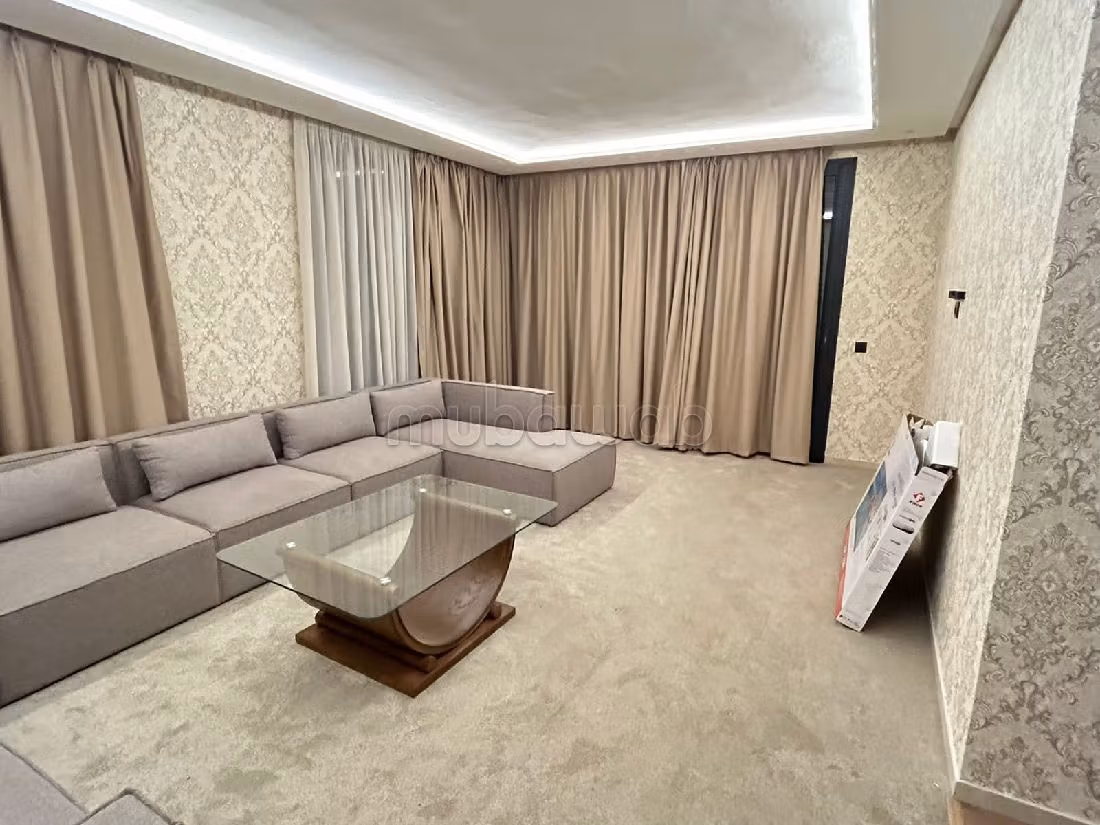 Louez cet appartement à Casablanca Finance City. 3 pièces. Bien meublé