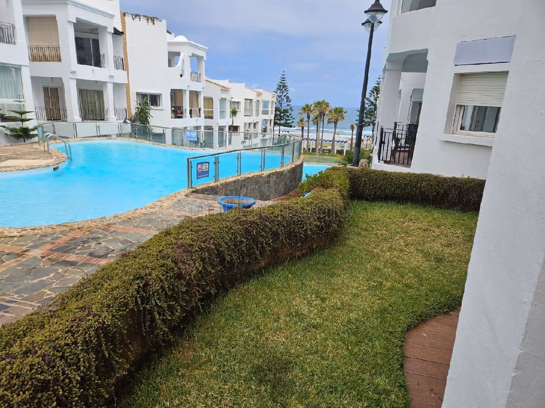 Appt a louer, meuble, face mer, residence sécurise