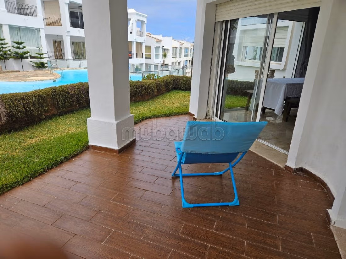 Appt a louer, meuble, face mer, residence sécurise