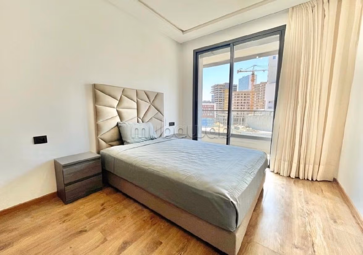 Appartementen te huur in Casablanca Finance City. 2 Kamers. Gemeubileerd.