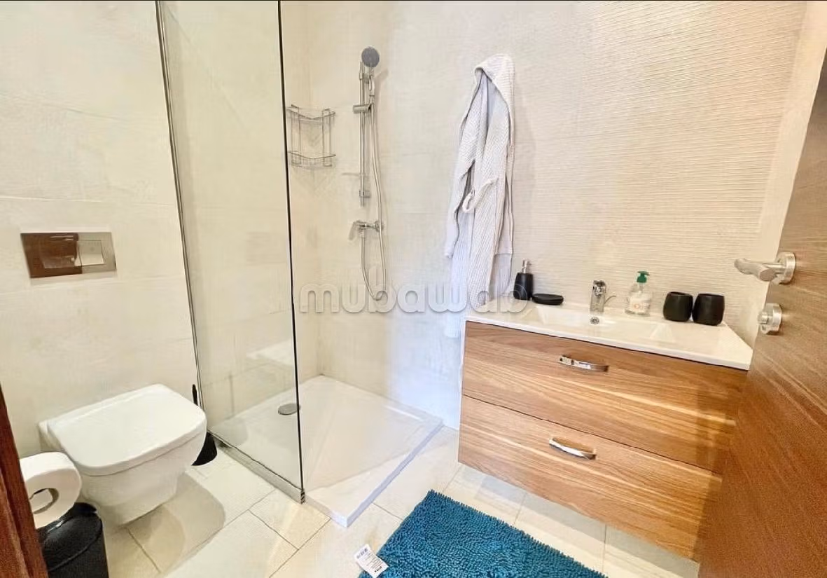 Appartementen te huur in Casablanca Finance City. 2 Kamers. Gemeubileerd.
