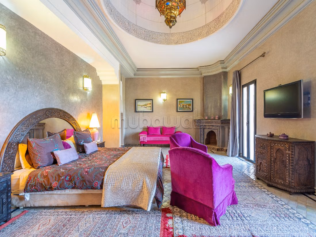 Magnífico piso en alquiler en Route de Ouarzazate. 7 hermosas habitaciones. Amueblado. 