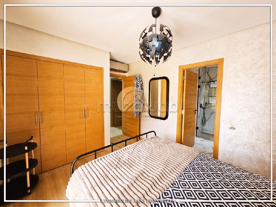 Rent this apartment in Route Amizmiz. Total area 200 m². Furnished