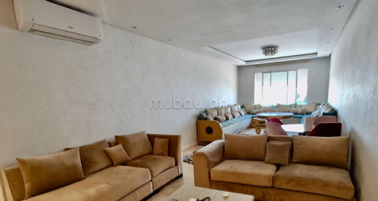 Bellissimo appartamento in affitto a Sidi Maarouf. Superficie totale 135 m². Arredato