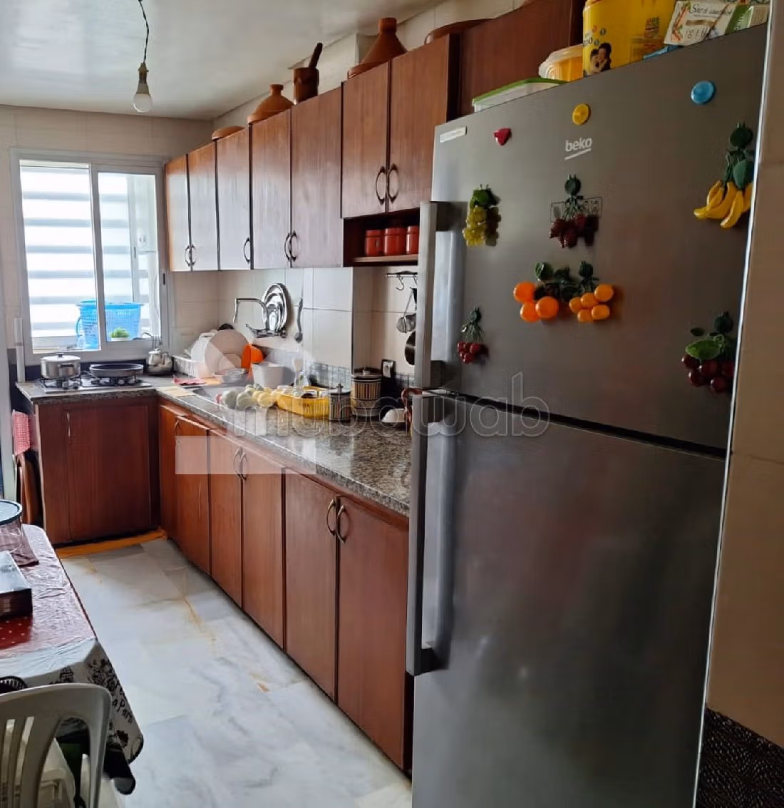 Bonito piso en venta en Sala el Jadida. 3 dormitorios. Jardín privado, sin ascensor