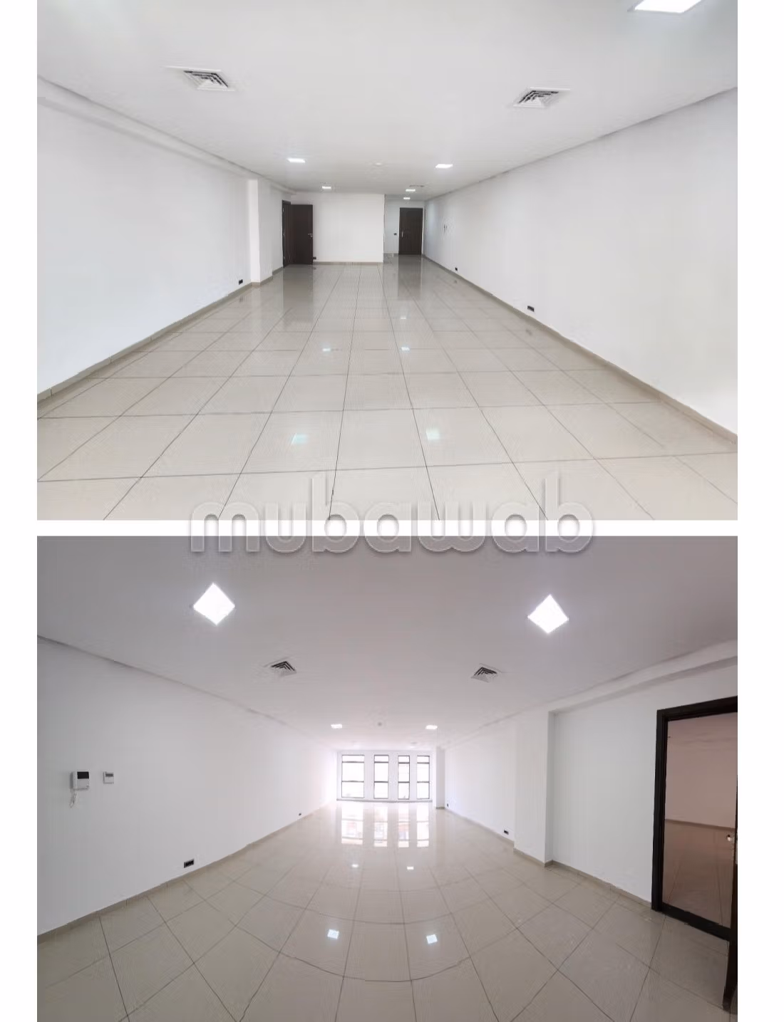 Offices for rent in Les Hôpitaux. Dimension 90 m². 