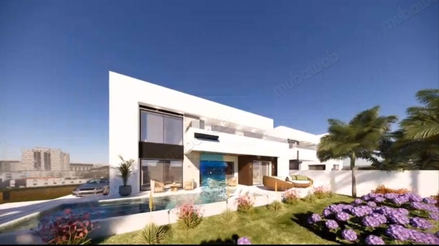 Villa prestigieuse en cours de construction