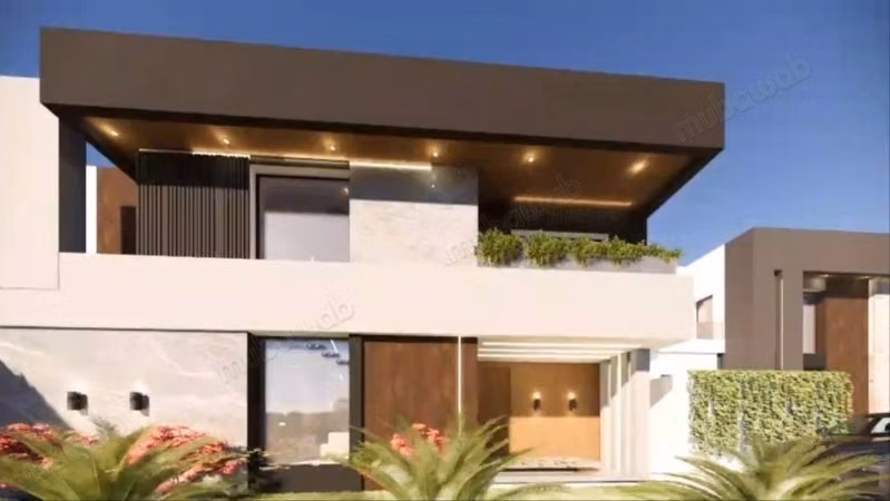 Villa prestigieuse en cours de construction